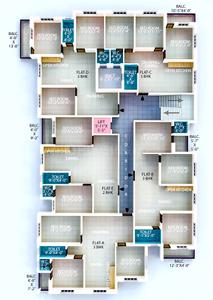 Project Image of 1186.0 - 1351.0 Sq.ft 2 BHK Apartment for buy in Ganesha Shivshakti Niwas