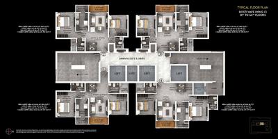 Project Image of 768.0 - 1191.0 Sq.ft 2 BHK Apartment for buy in Dosti Eastern Bay