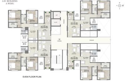 Project Image of 572.64 - 596.86 Sq.ft 2 BHK Apartment for buy in Arun Anika Piccadilly Phase 1