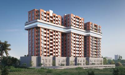 Vraj Hill View Elevation 3