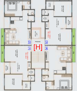 Project Image of 666 Sq.ft 1 BHK Apartment / Flat for sale in Amroli for Rs. 790000