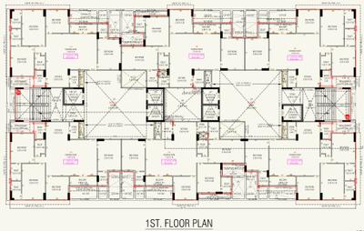 Project Image of 1304.8 - 1385.1 Sq.ft 4 BHK Apartment for buy in S And P Minita Greens