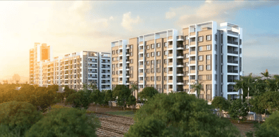 Project Image of 383.3 - 412.58 Sq.ft 1 BHK Apartment for buy in Yogesh Gandharv Mithila Building A Wing D