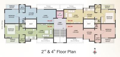 Project Image of 367.0 - 410.0 Sq.ft 1 BHK Apartment for buy in Vastu Siddhi