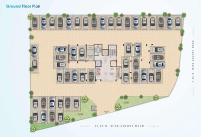 Project Image of 0.0 - 1414.0 Sq.ft 2 BHK Apartment for buy in  Shree Tirumala Riviera