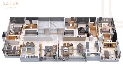 Project Image of 542.0 - 1015.0 Sq.ft 1 BHK Apartment for buy in D And T Prathamesh