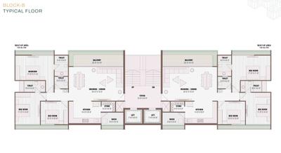 Project Image of 1423.8 - 2393.01 Sq.ft 3 BHK Apartment for buy in Khwaish Blue Bell Parkview
