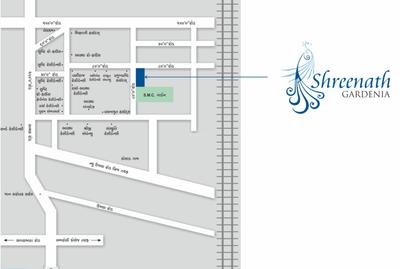 Project Image of 0.0 - 1495.0 Sq.ft 3 BHK Apartment for buy in Shreenath Gardenia