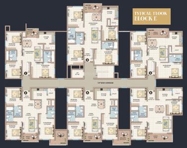 Project Image of 1640.0 - 2270.0 Sq.ft 3 BHK Apartment for buy in SB Skanda Lake Front