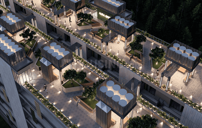 Project Image of 1050.0 - 1570.0 Sq.ft 2 BHK Apartment for buy in Radhike Aura Greens