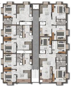 Project Image of 390.0 - 645.0 Sq.ft 1 BHK Apartment for buy in Karal Babylon