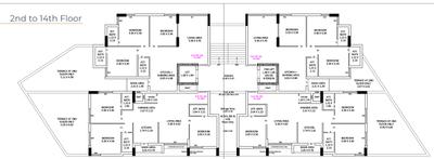 Project Image of 840.23 - 880.38 Sq.ft 3 BHK Apartment for buy in Vastu Vastu Nest