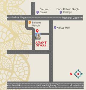 Project Image of 1022.0 - 1710.0 Sq.ft 2 BHK Apartment for buy in Anant Niwas
