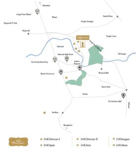 Project Image of 1433.0 - 2240.0 Sq.ft 3 BHK Apartment for buy in Kolte Patil 24K Manor