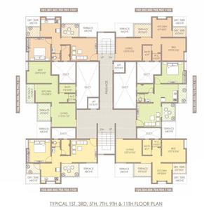 Project Image of 568 Sq.ft 1 BHK Apartment / Flat for sale in Yewalewadi for Rs. 2800000