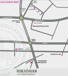 Project Image of 957.77 - 978.44 Sq.ft 3 BHK Apartment for buy in Hiradhan Heritage