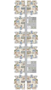 Project Image of 2220 Sq.ft 3 BHK Apartment / Flat for sale in Financial District for Rs. 25000000