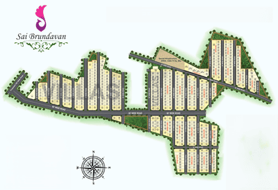 Project Image of 1499.95 - 4438.28 Sq.ft Residential Plot Plot for buy in Aneesh Sai Brundavanam