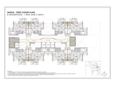 Project Image of 990 Sq.ft 2 BHK Apartment / Flat for sale in Kalyan East for Rs. 8200000