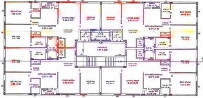 Project Image of 968.0 - 978.0 Sq.ft 3 BHK Apartment for buy in Hillside Vraj Valley