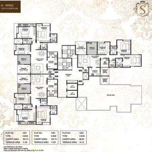 Project Image of 0.0 - 848.0 Sq.ft 3 BHK Apartment for buy in Paranjape Swapna Samrat