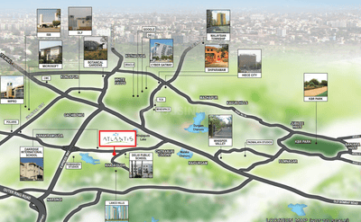 Project Image of 1400.0 - 2350.0 Sq.ft 3 BHK Apartment for buy in ACE Atlantis