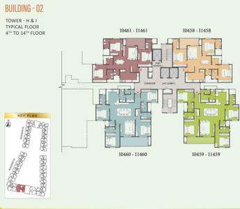 Project Image of 700.0 - 2926.0 Sq.ft 1 BHK Apartment for buy in Brigade Eternia