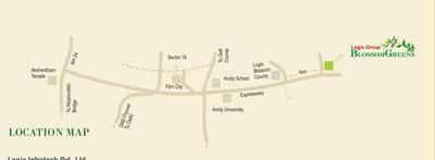 Project Image of 960.25 - 1236.67 Sq.ft 3 BHK Apartment for buy in Logix Blossom Greens Phase 2 Tower H I & J