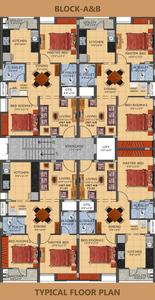 Project Image of 922.0 - 1336.0 Sq.ft 2 BHK Apartment for buy in Vishnu Castle