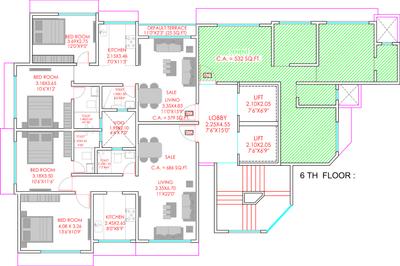 Project Image of 532.0 - 926.0 Sq.ft 2 BHK Apartment for buy in Forefront Tranquil