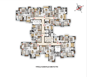Project Image of 435.0 - 1555.0 Sq.ft 1 BHK Apartment for buy in Westroad Ophelia
