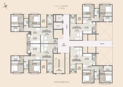 Project Image of 612.47 - 721.4 Sq.ft 2 BHK Apartment for buy in Arun Anika Piccadilly Phase 2