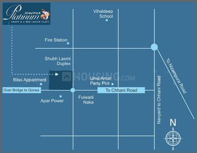 Project Image of 1150.0 - 1152.0 Sq.ft 2 BHK Apartment for buy in Kanha Platinum
