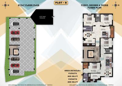 Mithun Springdale Plot B Typical Cluster Plan 1