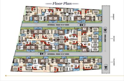 Project Image of 1650.0 - 1750.0 Sq.ft 3 BHK Apartment for buy in SGP Antalya Heights Block G