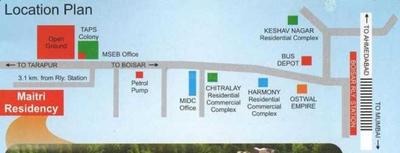 Project Image of 305.0 - 465.0 Sq.ft 1 BHK Apartment for buy in Maitri Residency