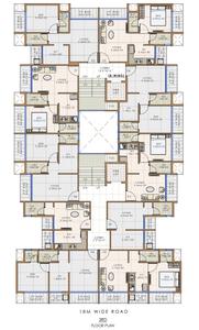 Project Image of 190.95 - 316.35 Sq.ft 1 RK Apartment for buy in JPrime Royal Residency