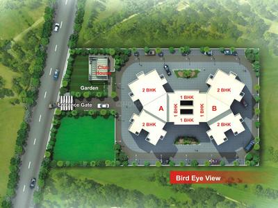 Project Image of 495.0 - 922.0 Sq.ft 1 BHK Apartment for buy in Galaxy Aangan