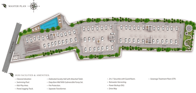 Project Image of 1115.0 - 1930.0 Sq.ft 2 BHK Apartment for buy in Dharma Raj