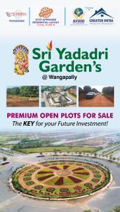 Project Image of 1215.0 - 2997.0 Sq.ft Residential Plot Plot for buy in Avani Sri Yadadri Gardens