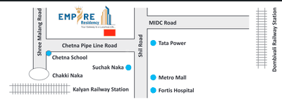 Project Image of 410.97 - 534.64 Sq.ft 1 BHK Apartment for buy in Empire Ahmahf