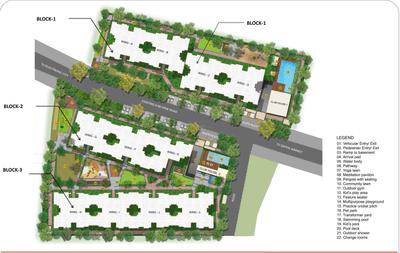 Project Image of 860.0 - 1090.0 Sq.ft 2 BHK Apartment for buy in Ajmera Iris