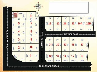 Project Image of 713.0 - 1732.0 Sq.ft Residential Plot Plot for buy in Vamanan Vamanan Pink Avenue
