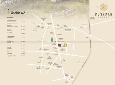 Project Image of 674.36 - 968.32 Sq.ft 2 BHK Apartment for buy in Sai Pushkar Valley