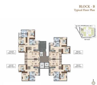 Project Image of 992.0 - 1416.0 Sq.ft 2 BHK Apartment for buy in Sattva Laurel Heights