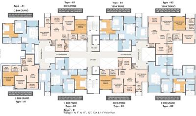Project Image of 634.32 - 1058.85 Sq.ft 2 BHK Apartment for buy in Gera World Of Joy S