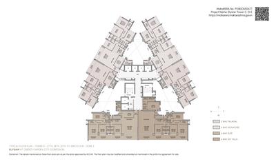 Project Image of 1736.54 - 2400.0 Sq.ft 3 BHK Apartment for buy in Elysian