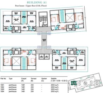 Project Image of 924.0 - 2315.0 Sq.ft 2 BHK Apartment for buy in Kalaapi Sucasa Phase I