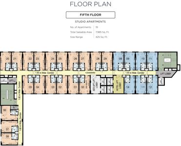 Project Image of 414.0 - 461.0 Sq.ft Studio Studio Apartment for buy in Sawasdee Centre 