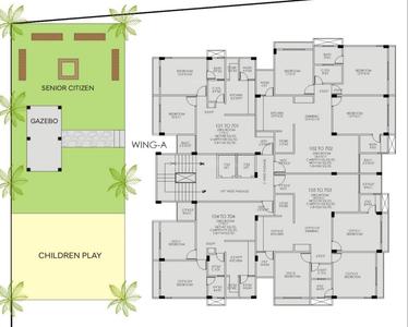 Project Image of 692.12 - 1194.9 Sq.ft 2 BHK Apartment for buy in Yash Suryakamal Residency